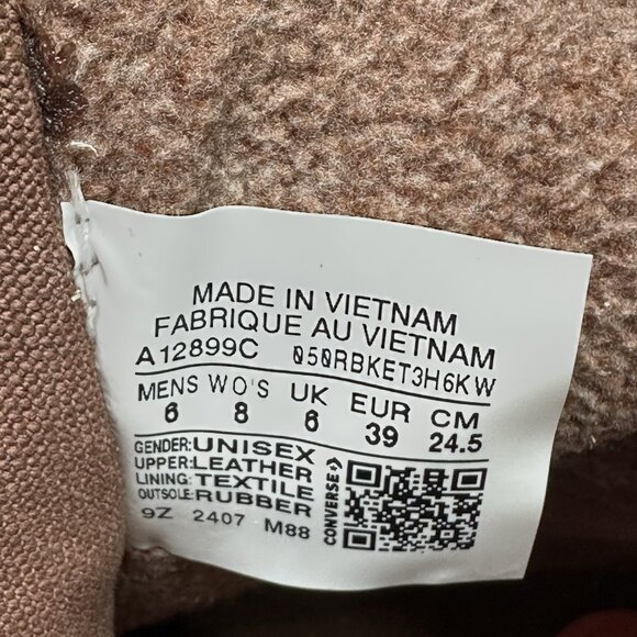 Womens Size 8 Converse Chuck Taylor All Star Lugged 2.0 CC X-Hi Waterproof Boots - Picture 9 of 9